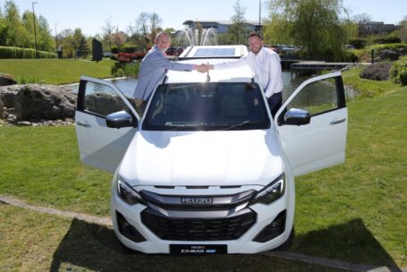 Alan Able and Matt Reeve Isuzu DMAX EV