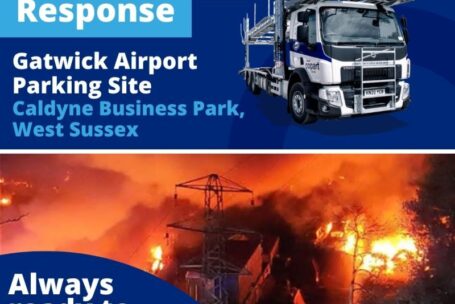 Copart Gatwick fire