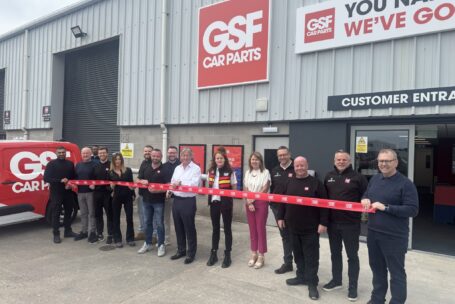 Ribbon cut GSF Portadown
