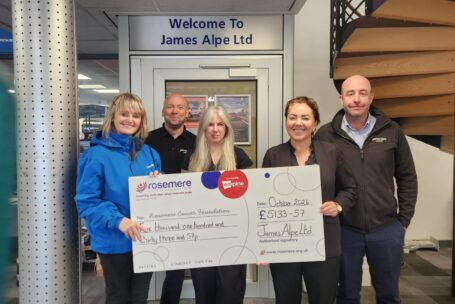 Rosemere Cheque Presentation