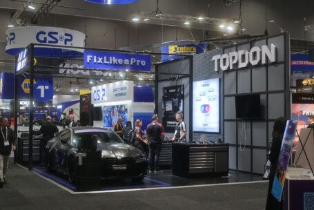 TOPDON exhibition booth
