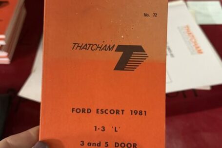 Thatcham booklet