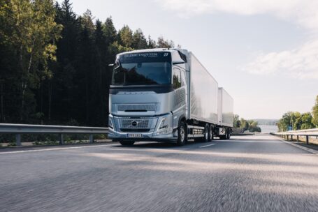 Volvo gas truck