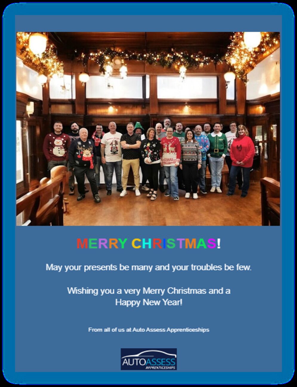 Auto Assess Christmas