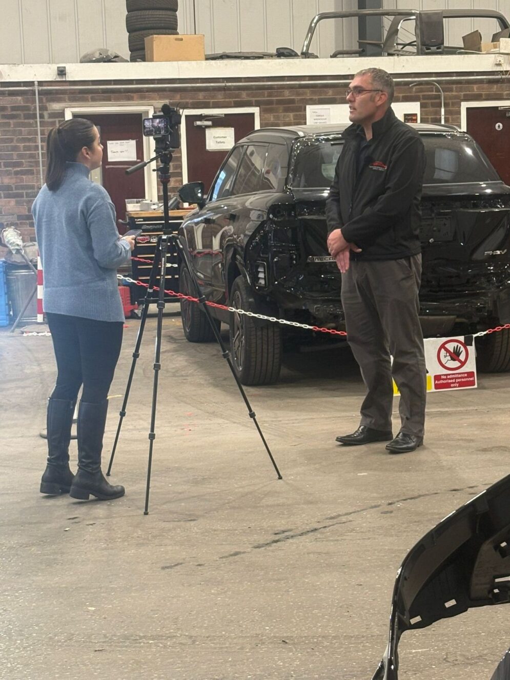 Director Carl Smith has been interviewed for ITV News