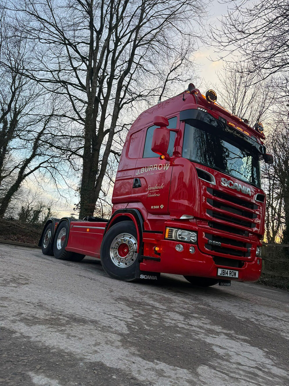 HMG Paints Mallaband Red Scania March 2026 Acrythane 4 G 5