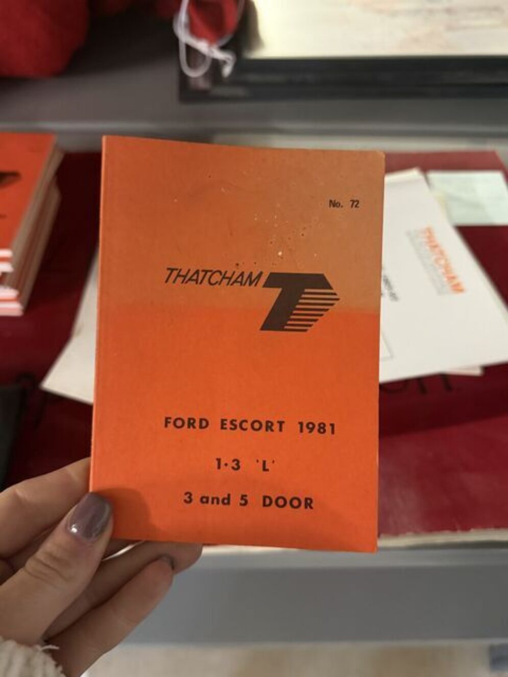 Thatcham booklet