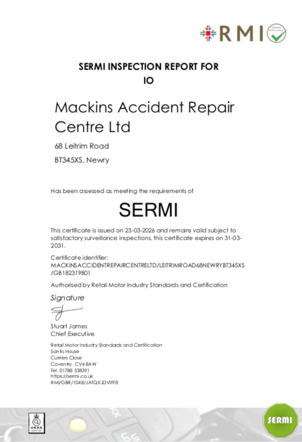 SERMI Mackins
