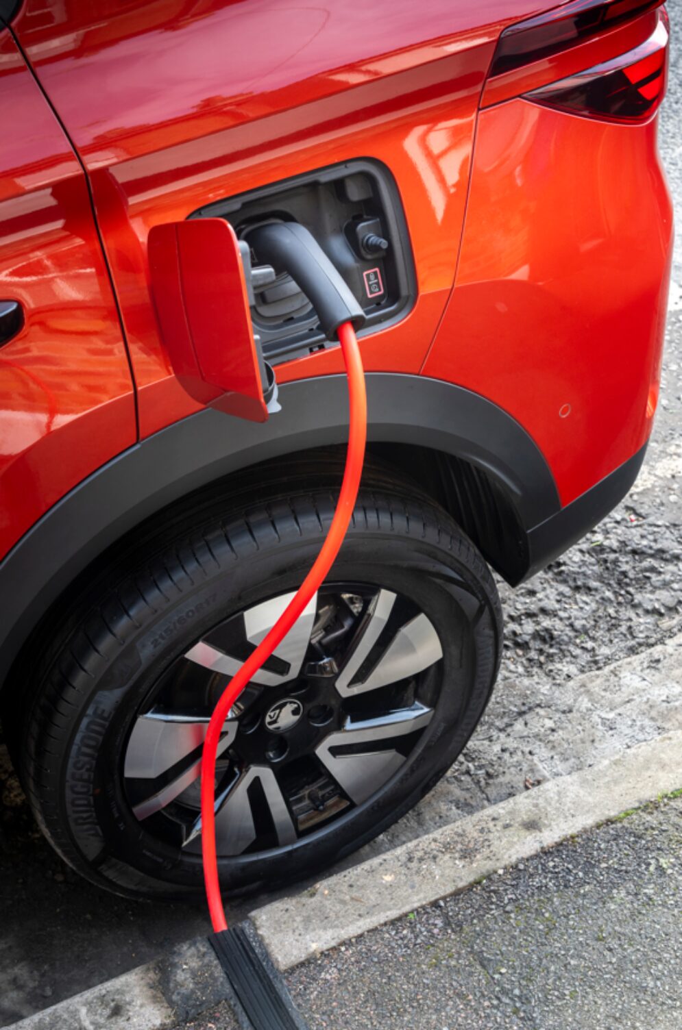 Vauxhall kerb charging