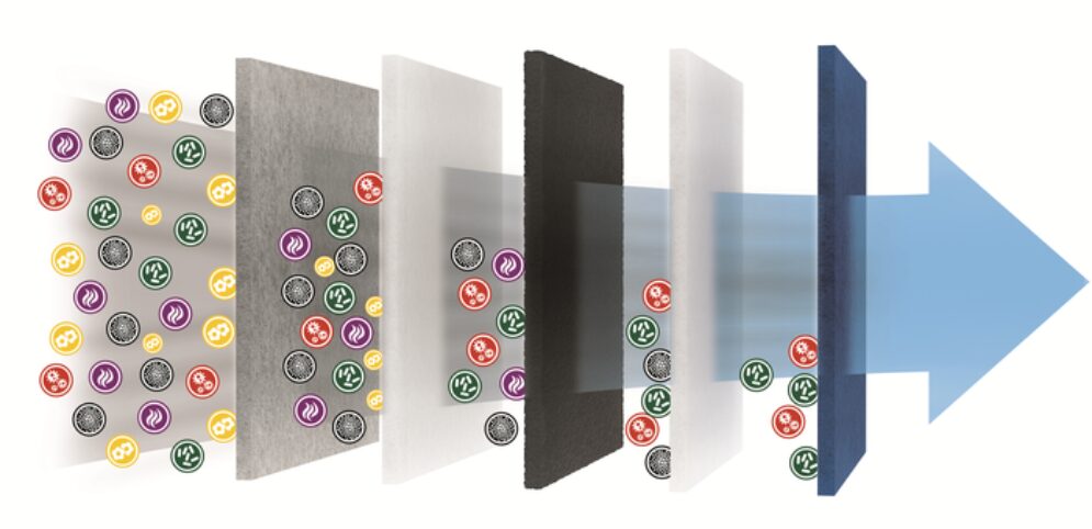 Filter construction concept HELLA HENGST