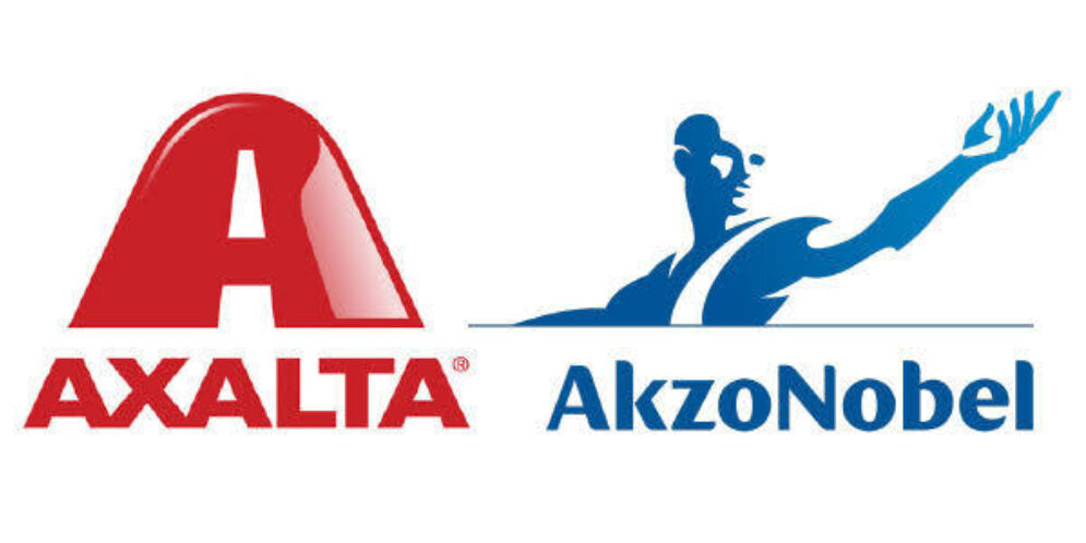 Akzo and Axalta merged logos