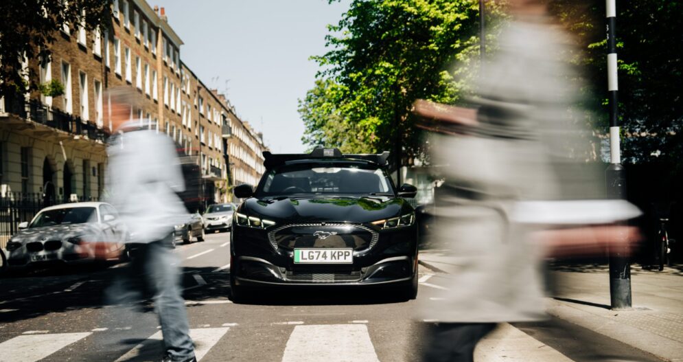 London Uber Wayve