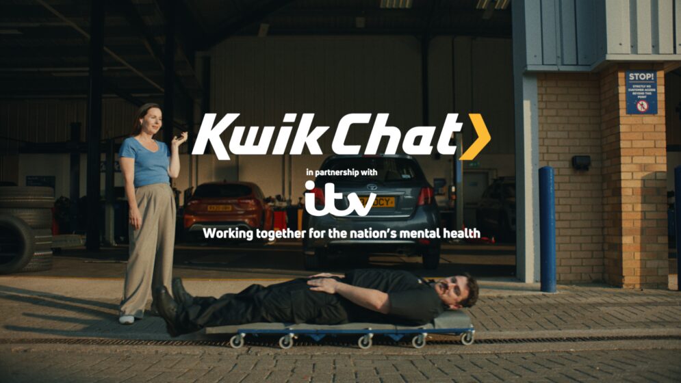 Kwik Chat is a partnership between Kwik Fit and ITV Media film still