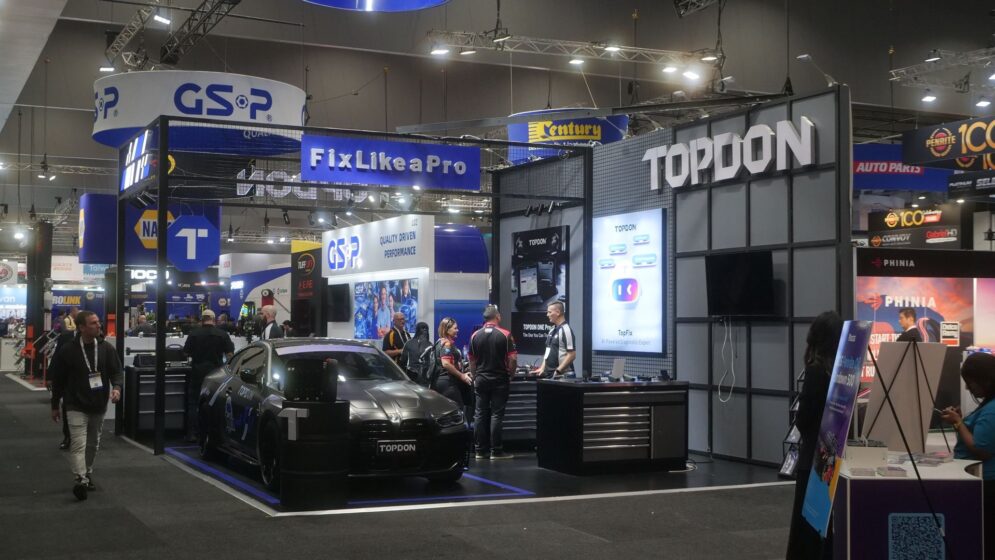 TOPDON exhibition booth