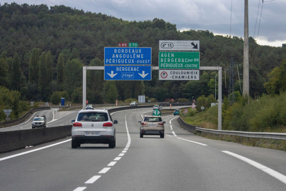 France motorway GEM Blurred Plates