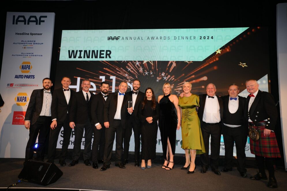 HELLA named as CV Supplier of the Year at IAAF Pride of the Aftermarket Awards 2024