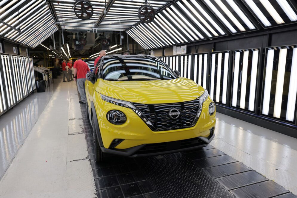 Juke NMUK production line