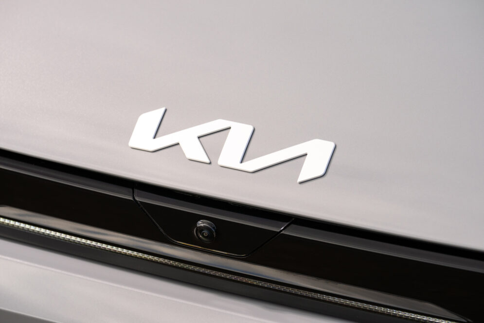 New Kia EV6 UK pre production