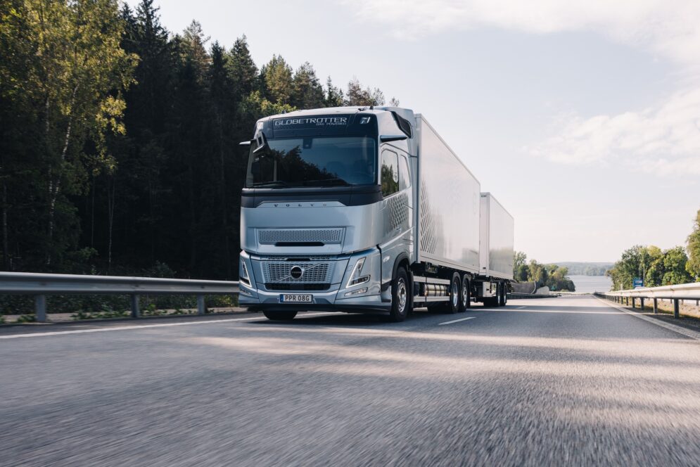 Volvo gas truck