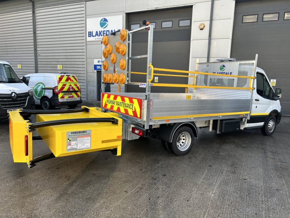 3 5 tonne IPV with crash cushion extended