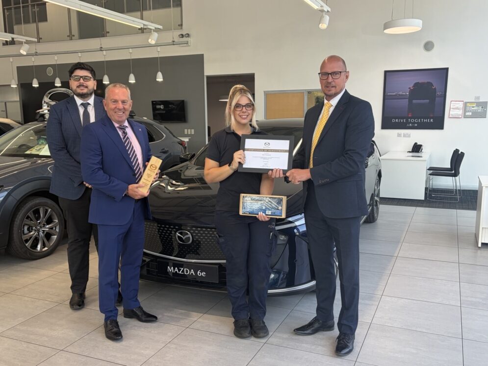 Mazda Apprentice of the Year to take part in Institute of The Motor Industry IMI Skills National Finals