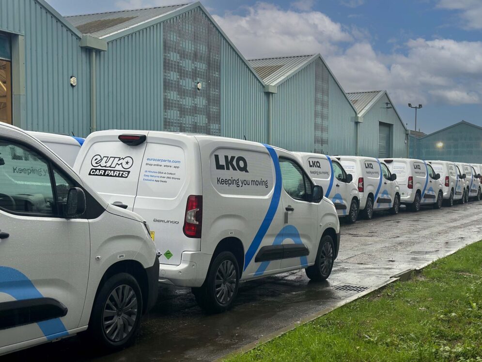 Euro Car Parts new vans