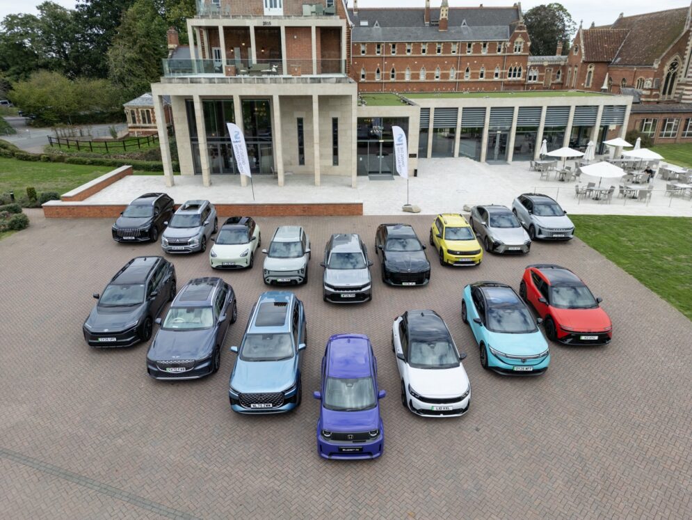 New car models on display at SMMT Drive Live