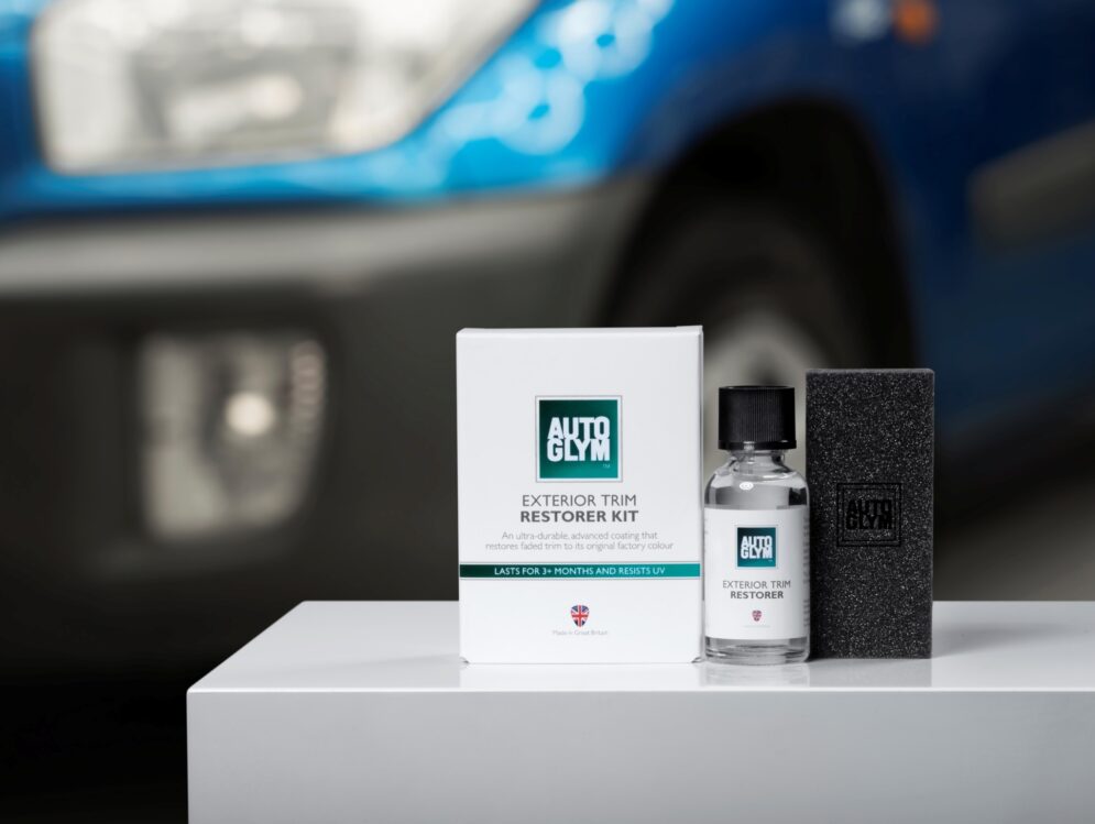New Autoglym Exterior Trim Restorer brings dull and faded exterior plastics back to factory fresh condition