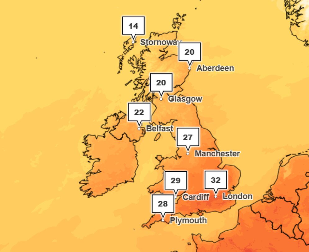 Met office BH Monday